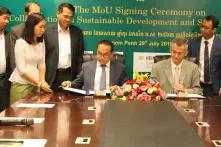 Signing the new Memorandum of Understanding with Ministry of Environment