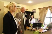 Visit of German Ambassador, Dr. Ingo Karsten, to Heinrich Böll Foundation