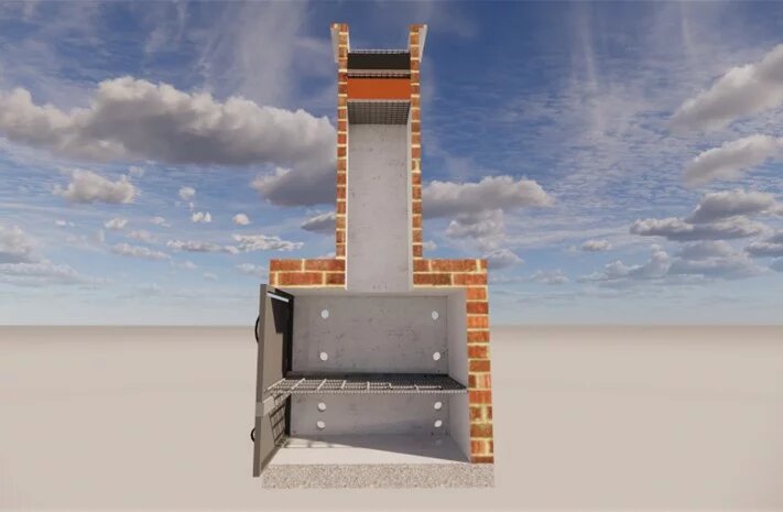 Trash incinerator