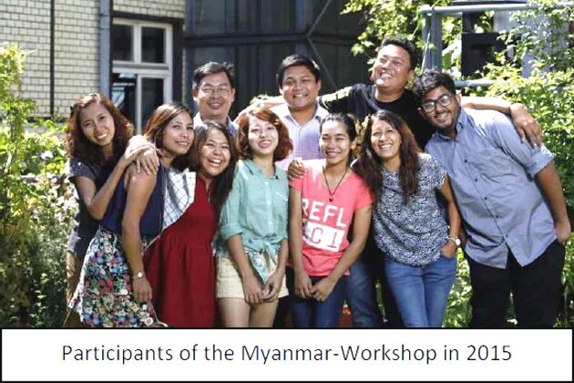 Participants of the Myanmar-Workshop in 2015