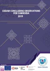 CEDAW Concluding Observations for Cambodia 2019 (COB